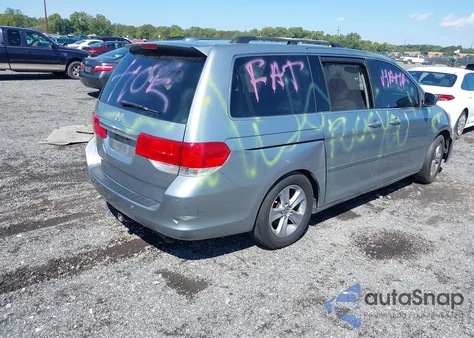 2008 Honda Odyssey Touring from USA, damaged, VIN 5FNRL38978B033190